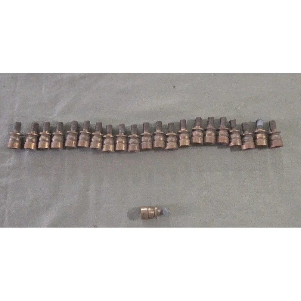 Solid Brass Lamp Shade Finial 1 1/8 Adapter Scrap Metal